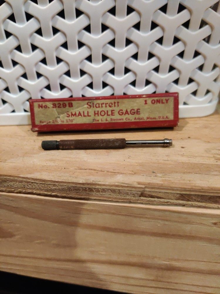 Starrett Small Hole Gage