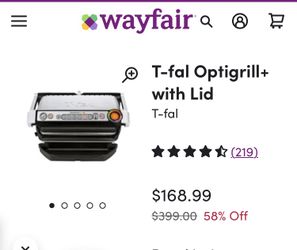 Tfal Optigrill 