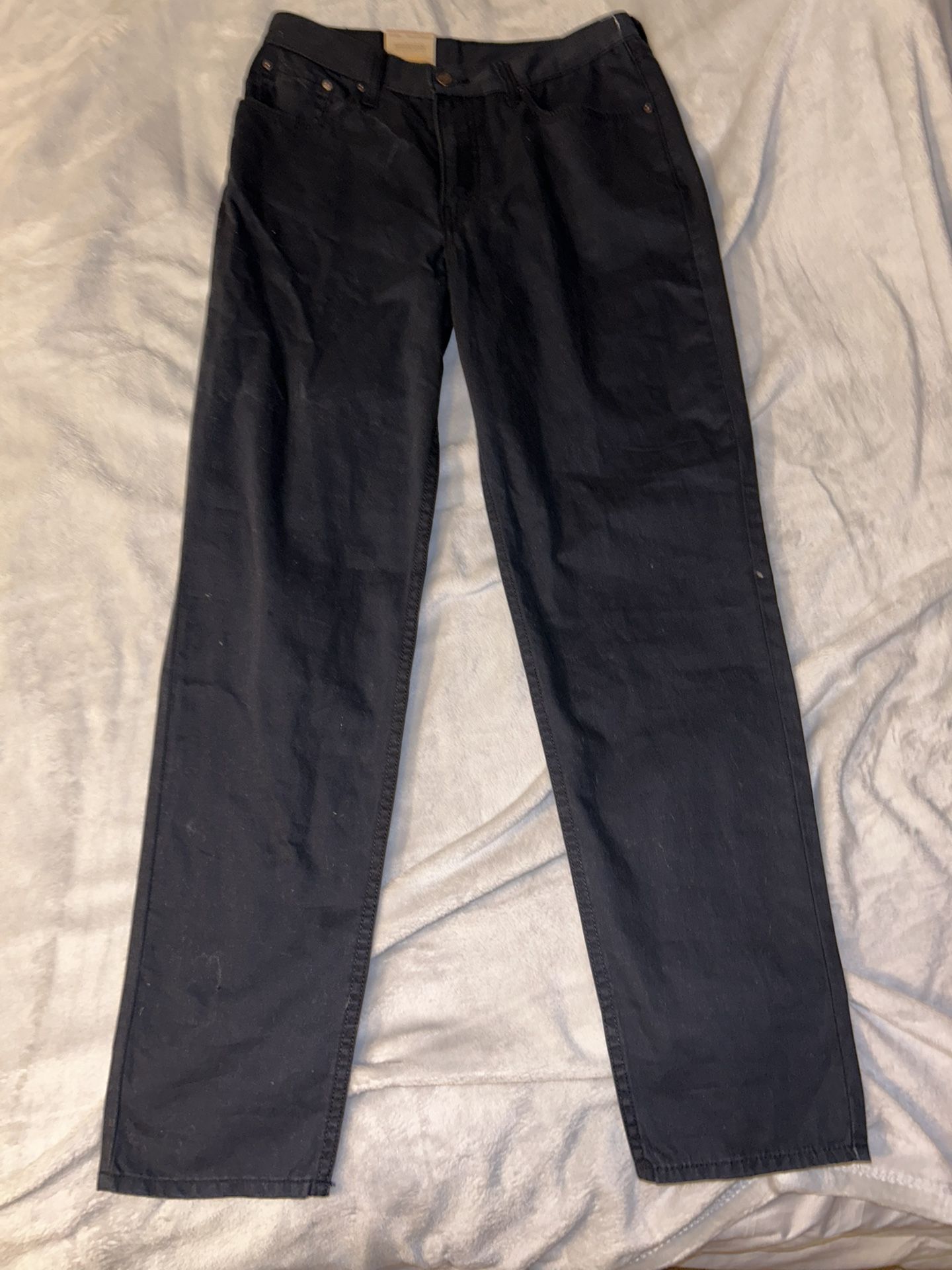 NWT Levi's Black High-Waisted Mom Jeans