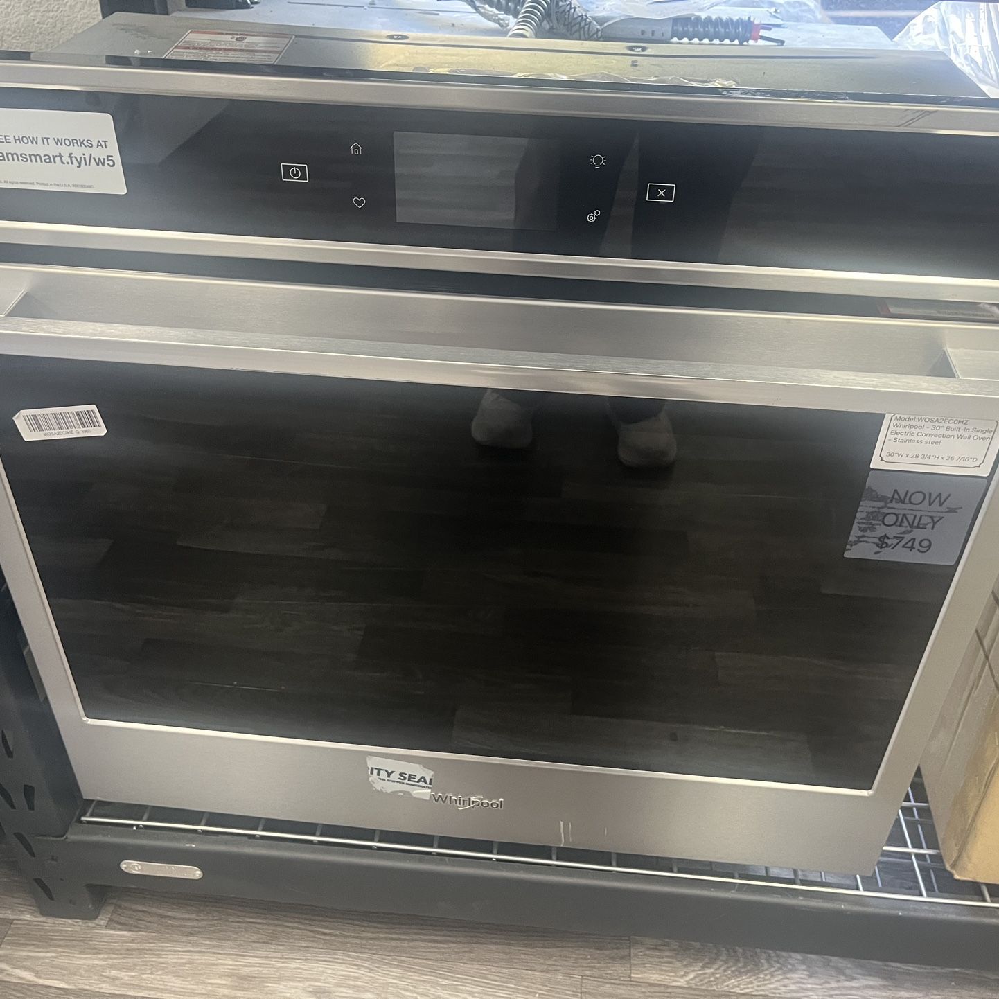 Limited Time! $749 Electric Single Wall Oven  