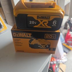 Dewalt Battery XR  20V 6AH