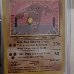 Pokemon Hitmonlee 42/105 Neo Destiny 