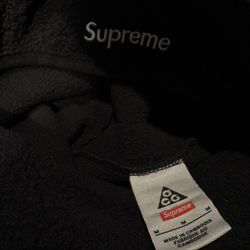 Supreme x Nike ACG Fleece Pullover Tech Hoodie