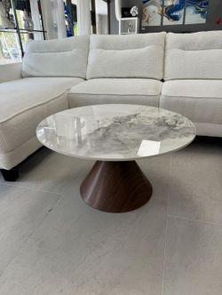 New coffee table marble