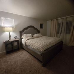 King Size Bed, Dresser  Mirror Macy's Furniture 