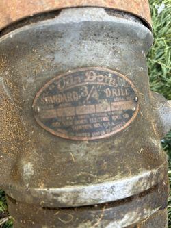 Van Dorn 3/4 Vintage Drill