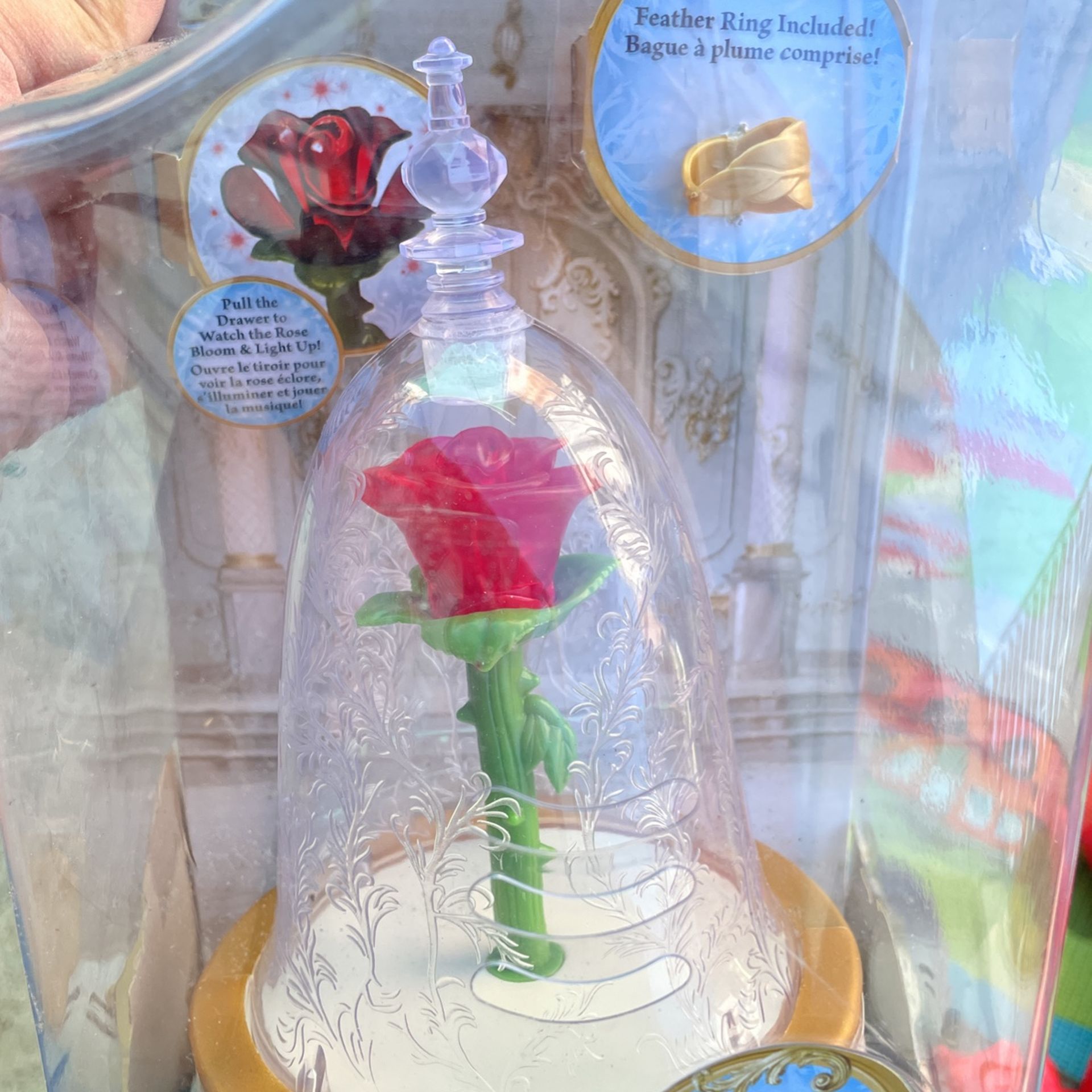 Beauty And The Beast Enchanted Rose Jewelry Box