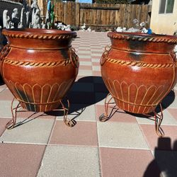 New Flower Pots Made Out Of Clay Perfect Gift 🎁 