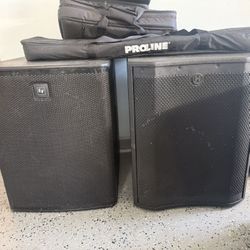 Subwoofers      -      Electro Voice  x Harbinger
