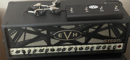 EVH 5150 100 Watt Tube Head And Extension Cabinet