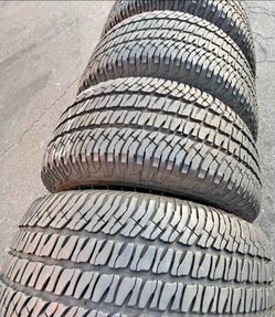 275.70.18 Set 4 Tires Michelin Con 80% de Vida Las 4
