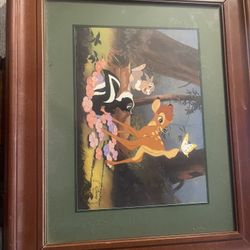 Disney Framed Picture 