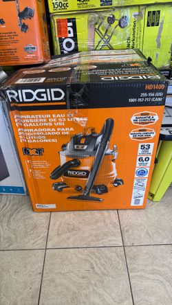 Ridgid 14 gallon wet and dry vacuum