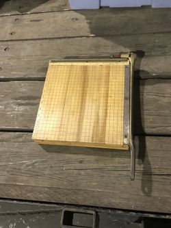 Ingento paper cutter