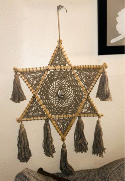Star Macrame Dreamcatcher