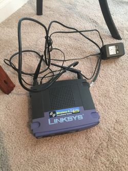 Linklys router