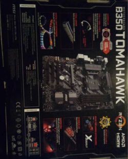MSI B350 Tomahawk AMD Motherboard