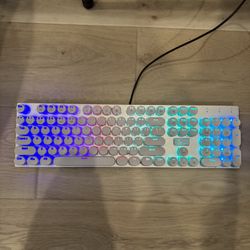 Wired RGB Keyboard with Loud-Click Keys