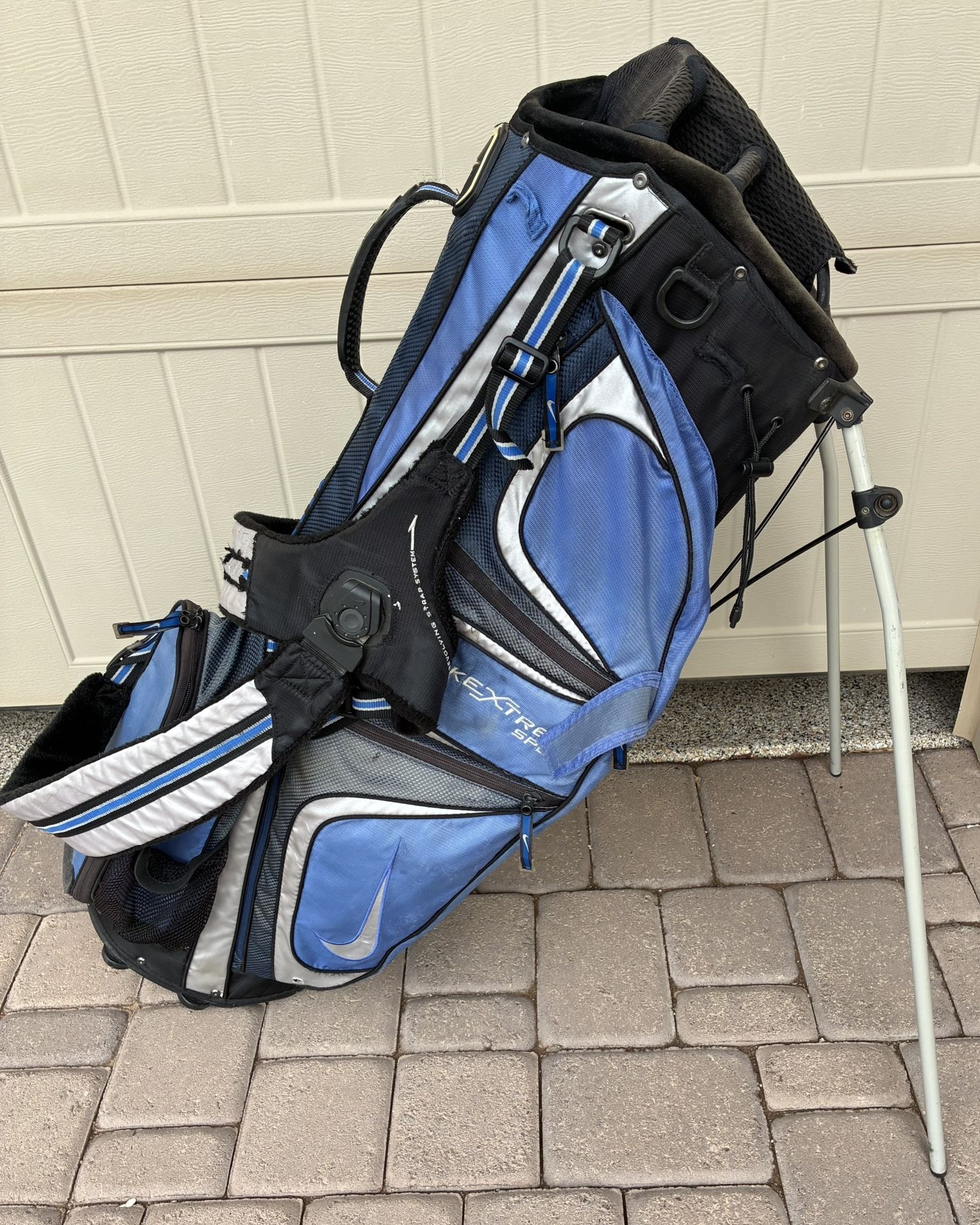Nike Xtreme Sport Golf Bag Blue Black