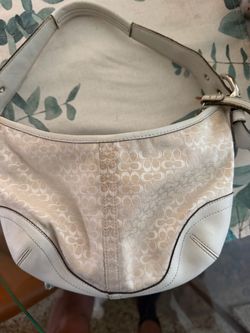 Coach Signature Hobo Shoulder Bag