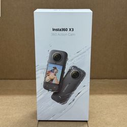 Insta360 x3 5.7k 360 degree action camera