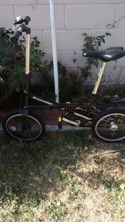 Folding bicycle almost new