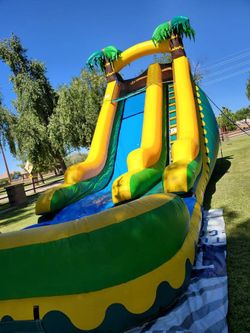 Waterslides
