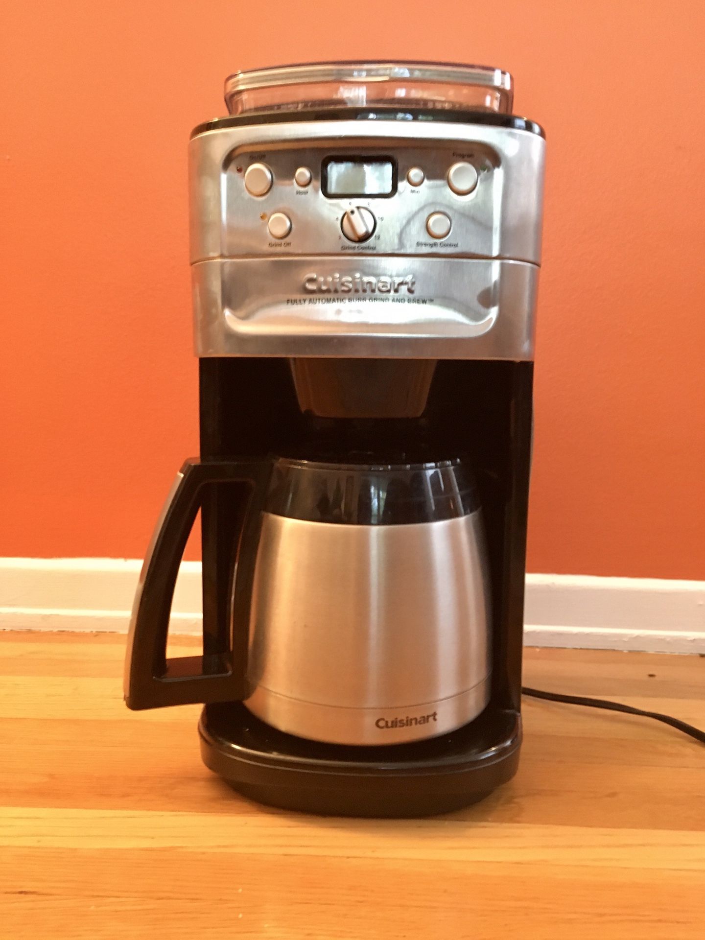 Cuisinart Grinder + Brew 12-cup coffee maker