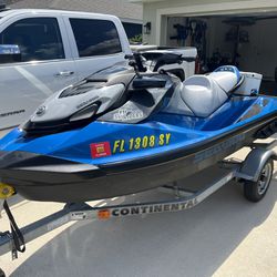 2021 Sea Doo GTI SE130 with IBR and trailer Plus Accessories 