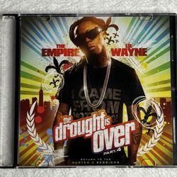 The Empire & Lil Wayne – The Drought Is Over Part 4 CD-R Mixtape Promo Disc Hip Hop
