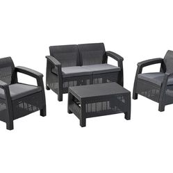 Outdoor Patio Chair Sofa Set 