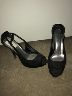 Black heels