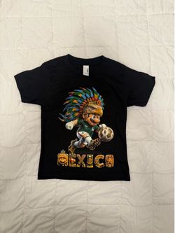 Mexico / Mario / FIFA World Cup Kids Tshirt Size S, M, L, XL available