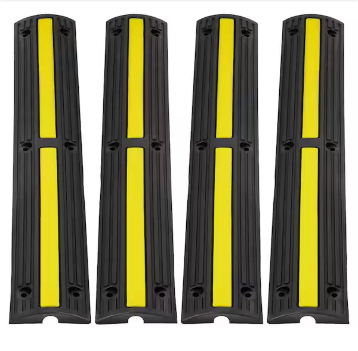 Floor Cable Protector Ramp 3.28 ft (4PCS)