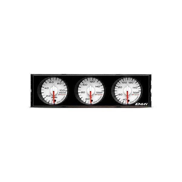Defi din gauge for LHD white face. Rare