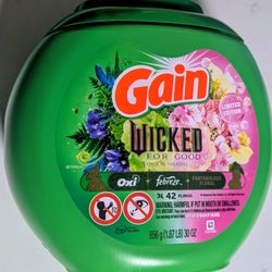 gain Limited Edition, Wicked Laundry Detergent, 42 Pods