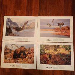 1988 REMINGTON WILDLIFE PRINTS