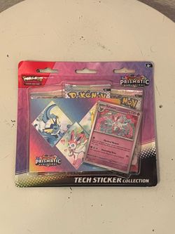 Prismatic Evolutions Tech Sticker Collection Sylveon