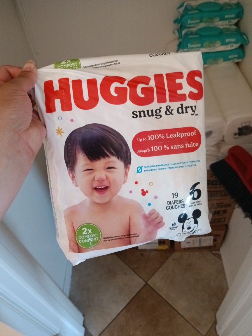 Huggies Diaper Box