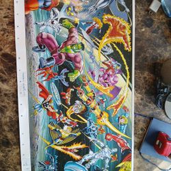 
Marvel Master Vision 1991 Poster Signed by T Austin D Lim & P Mounts (21x37)

Marvel enthusiasts and collectors alike will appreciate the significanc