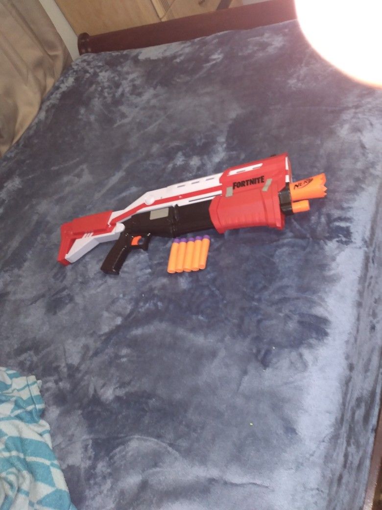 New Red Fortnite Nerf Gun
