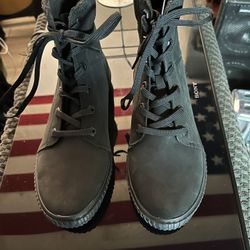 Timberland Women Hiking Black Boots 