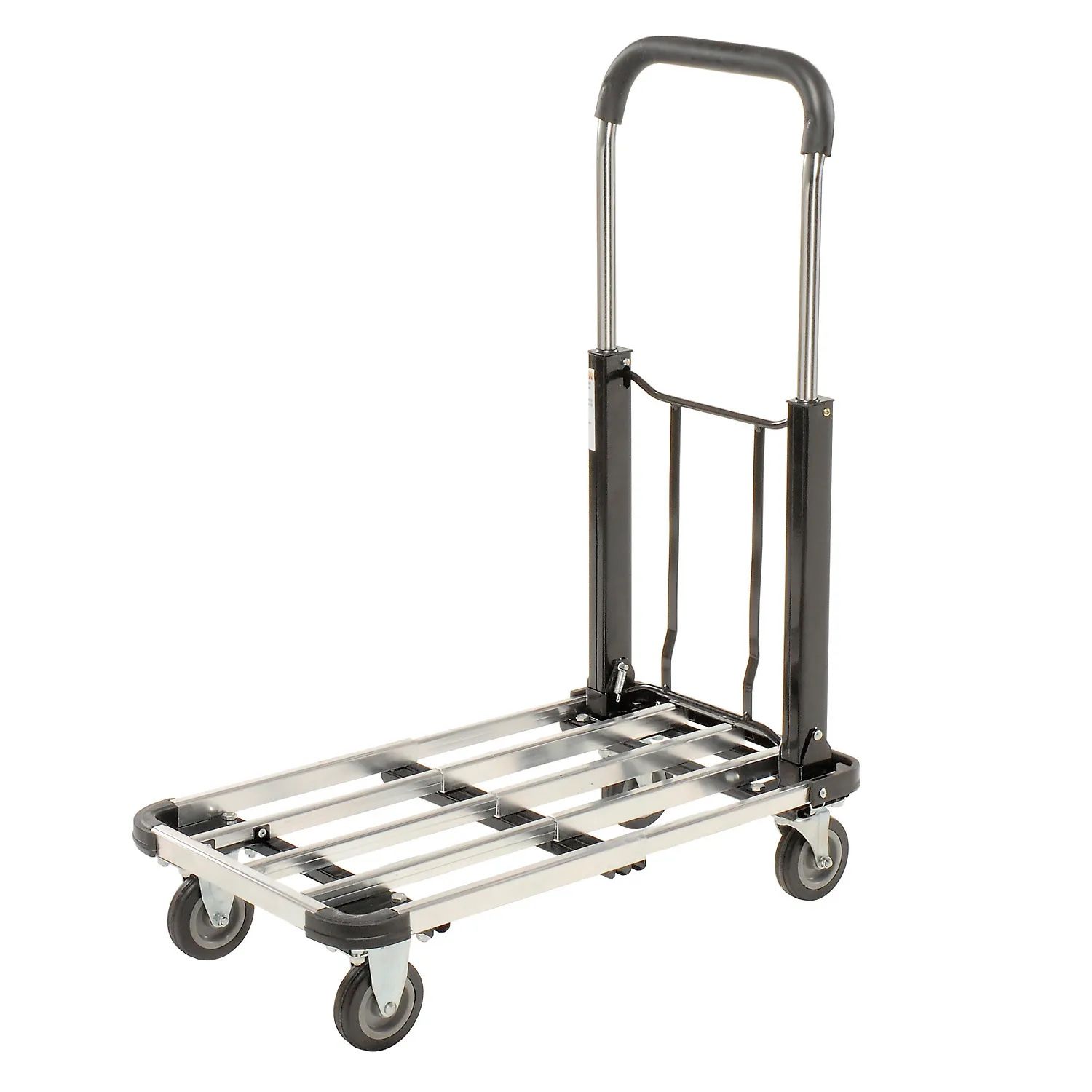 Folding Platform Truck w/ Telescopic Aluminum Deck – 300lb Capacity – Lightweight & Compact 