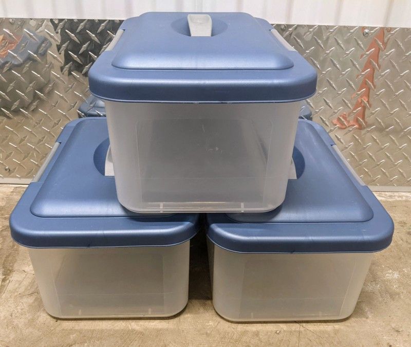 Sterilite Storage Containers with Lids and Handles