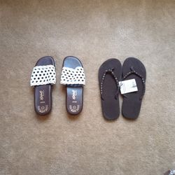 Genuine Leather Slippers and Sandal