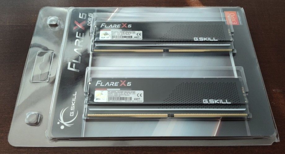 32GB DDR5 CL30 G.Skill Flare X5 DDR5-6000 16GBx2 RAM