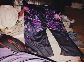 Skull Legging Capris
