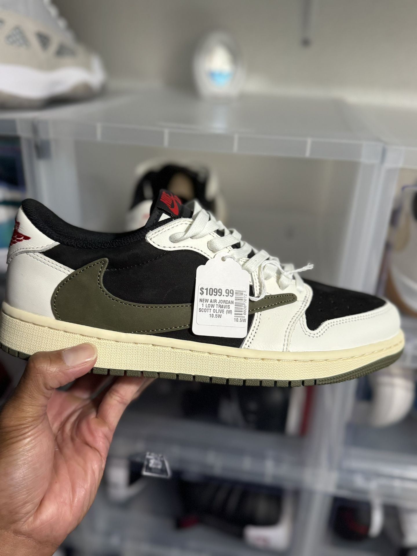 Jordan 1 Low Travis Scott Olive