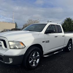 2013 Ram 1500 Quad Cab Big Horn Pickup 4D 6 1/3 ft 4x4 192k miles Clean title  New motor 50k miles ago  Heated seats and steering wheel  Navigation  B