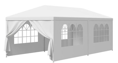 10x20 Canopy Party Tent With Walls